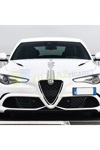 Alfa Romeo Ön Kaput Şerit Oto Sticker Etiket Giulietta 159 156 120 X 30 Cm