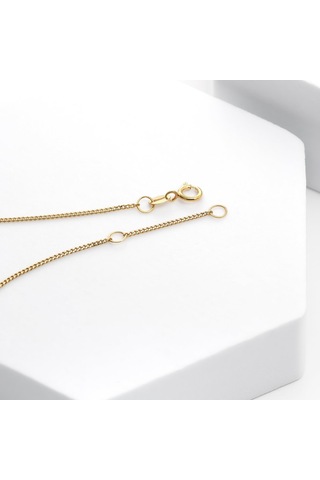 I.d. Armband 375er Gelbgold Şıklığı İle Zaman Tanımayan Hediye Seçeneği 14 Cm Uzunluk Altın