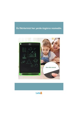 8.5 İnç Taşınabilir Lcd Çizim Eğitim Tableti 1 Adet