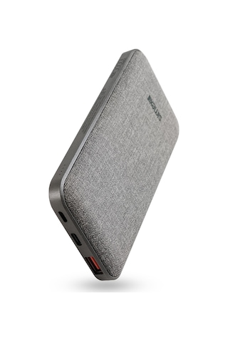 Simex 10.000 mAh Powerbank – Özel Kumaş Kaplama, 20W Hızlı Şarj Powerbank S-37