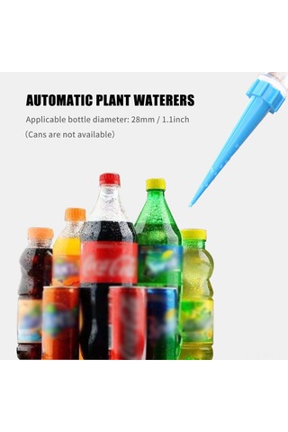 Yaleker Bitki Sulama Sistemi: 4'lü Set, Pratik Ve Dayanıklı Otomatik Damlama Aparatı