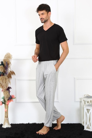 Akbeniz Erkek Pamuk Gri Tek Alt Pijama 27495 Gri