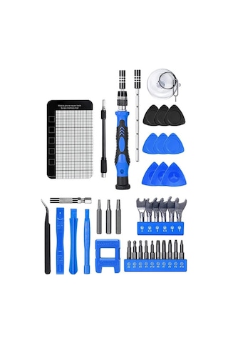 Pazly Tornavida Seti Suntek Onarım Mavi Kiti Cep Alet 138 1 Adet