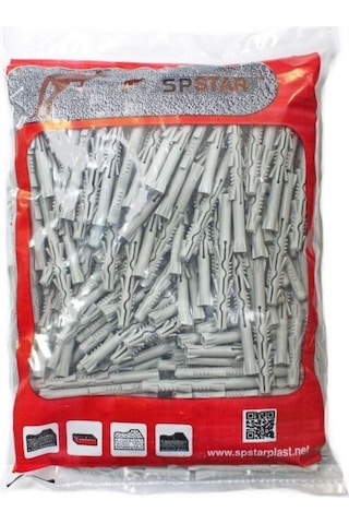 Boşluklu Tuğla Dübeli Vidasız Ø8x100mm 25 Adet