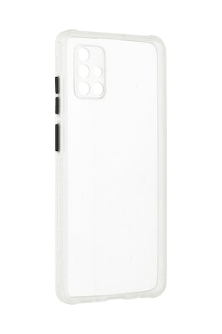 Newface - 399 - Samsung Galaxy Uyumlu A71 Kılıf Miami Şeffaf Silikon - Kmrsfres - - Şeffaf