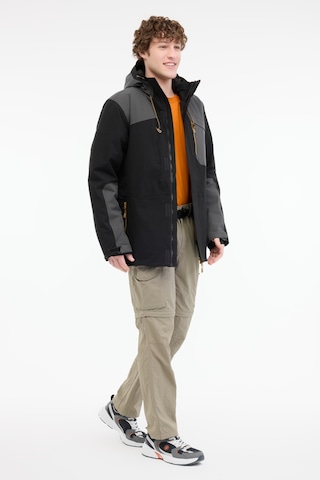 Lumberjack Ml Ashıton 2le-92 4pr Siyah Erkek Kısa Kaban Siyah-antrasıt Siyah - Antrasit