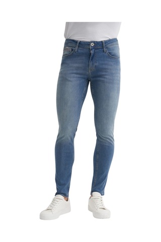 Cazador Harden Skinny Fit Denim Pantolon Düşük Bel Dar Paça Mavi