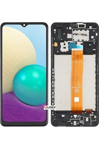 Samsung Galaxy Uyumlu A02 Sm-a022f Lcd Ekran Dokunmatik Çıtalı