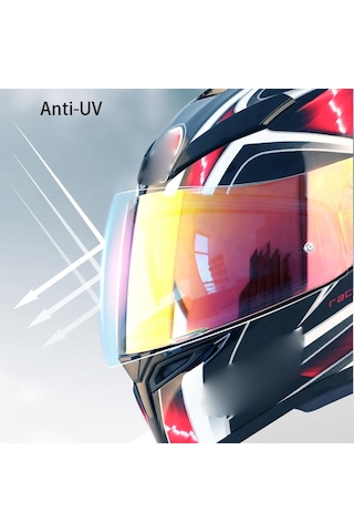 AGV K1-K3SV-K5 Motosiklet Kask Rüzgar Kalkanı Elektroliz Şeffaf