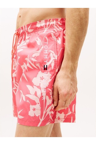 Tommy Hilfiger Medıum Drawstrıng Prınt-7325 Floral Tropic Aop Pink Poppy