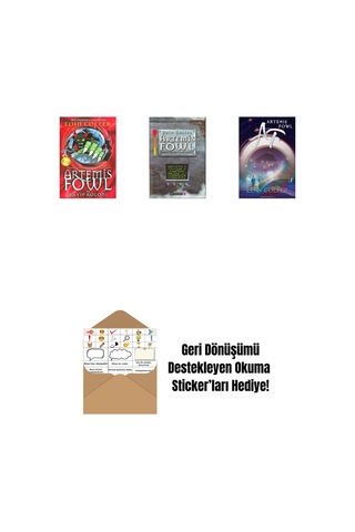 Artemis Fowl 5 - Kayıp Koloni + Artemis Fowl 2 - Kuzey Kutbu Macerası + Artemis Fowl 1 + Okuma Sticker'ları