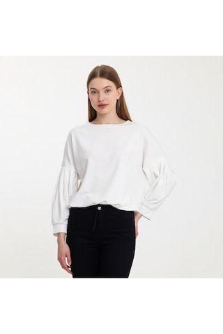 Twobull NAIROBI Kadın Taş Sweatshirt