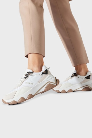 Guess Bayan Ayakkabı FL7MIC FAL12 WHITE BEYAZ Beyaz