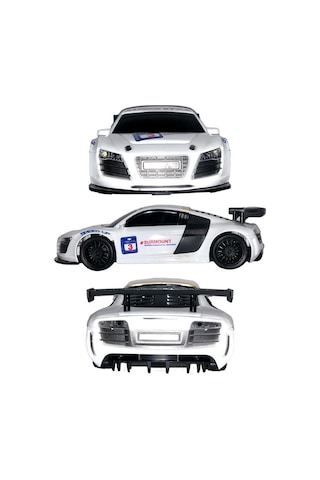 Ctoys Scaled Rc Model 27 Mhz Full Fonksiyonlu Uzaktan Kumandalı Audi Beyaz Araba Qx3688 5