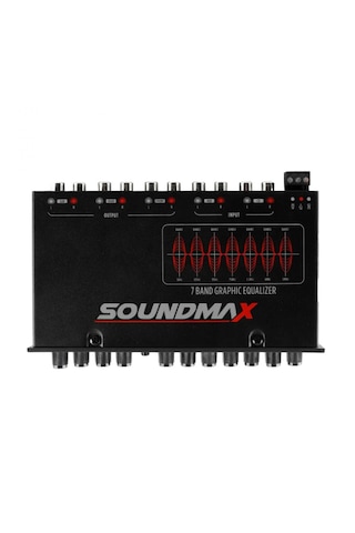 Soundmax Sx-eq7b 7 Band Graphıc Equalızer