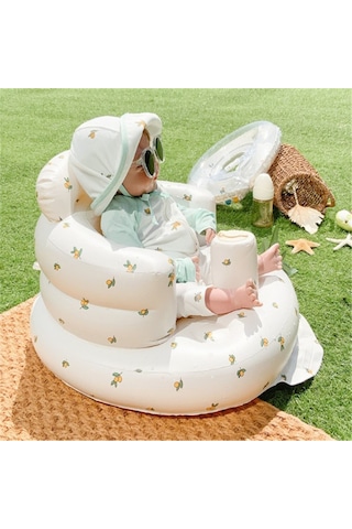 Yystore Bebek Şişme Kanepe Beyaz