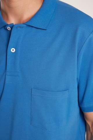 Tudors Erkek Regular Fit Klasik Kesim %100 Pamuk Düz Pike İndigo Polo Yaka Tişört-33313 Indigo