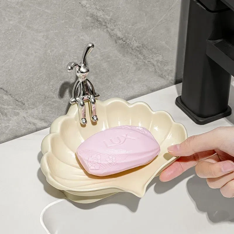 Kosona Abs Plastik Sabun Dağıtıcı, Modern Banyo/mutfak İçin, Kolay Doldurulabilir, Dayanıklı Beyaz, 1 Adet Krem