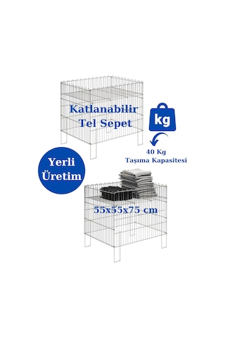 Katlanır Tel Sepet Indirim Sepeti Havuz Sepet Market Sepeti