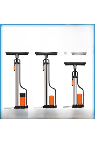 Samdoo Stainless Steel El Pompa Bisiklet Araba Elektrikli Araç Motor Süpürge Bisiklet Basketbol Lastik Hissesi Yüksek Basınçlı Ev Kullanıma Uygun