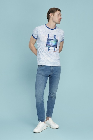 LOFT Regular Fit Erkek Tshirt K.kol Lf2029655 Q1.v1 Beyaz