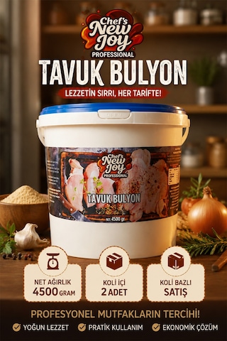 Tavuk Bulyon 4500 G X 2 Adet - 1 Koli Koli Bazlı Avantaj Paketi