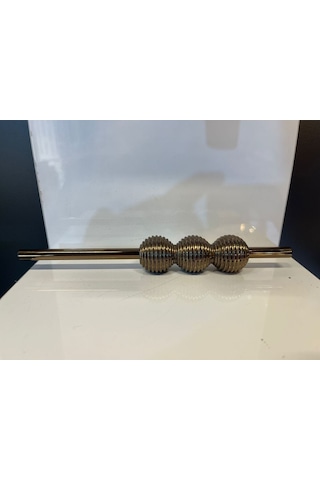 Petra Çizgili Metal Kulp 32mm Bronz Dolap Kapak Tv Ünite Modern Çekmece Mobilya Kulbu Komidin Bronz