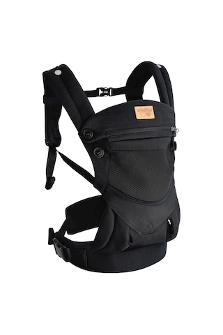 Vrbabies Ergonomik ve Nefes Alabilen Bebek Taşıyıcı Ayarlanabilir Bel Kemeri ve Başlık Portbebe