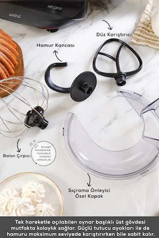 Emsan Maestrochef Stella 1500 W Hamur Yoğurma Makinesi
