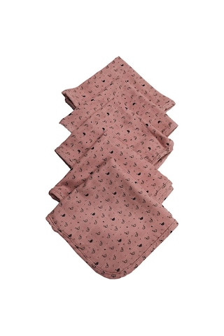 5 Adet Origami Kuğu Desen Müslin Bebek Ağız Bezi