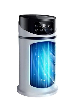 Taşınabilir Klima Hava Soğutucu Fan Su Soğutma Fanı Klima Fanı Ofis Klima Taşınabilir Oo7qo0 Var Ayaklı Buharsız Beyaz 5 Adetten Az