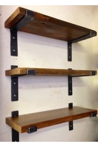 güvendekoratif duvar rafı Siyah