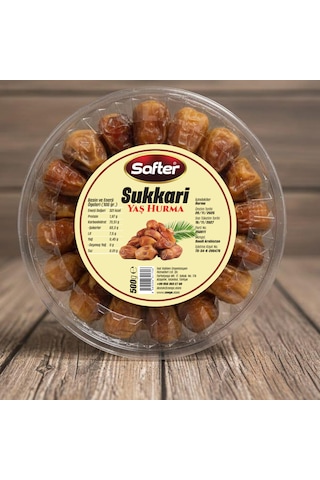 Sukkari Yaş Hurma, 500gr. 500 KG