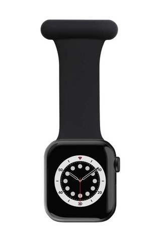 Watch 38mm Krd-44 Uyumlu Zyl Kordon Siyah