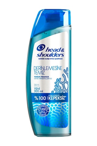 Head & Shoulders Derinlemesine Temiz Yoğun Ferahlık Şampuanı 300 ML
