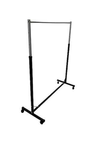 Tek Katlı Ayarlanabilir Tekerlekli Stant, Askılık, Elbise Askılığı, Mağaza Askılığı 120x140 Cm Diğer