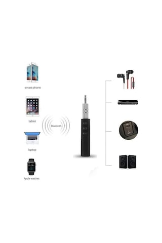 Torima Ts-03 Siyah Bluetooth Aux Araç Kiti Samsung Htc Lg Huawei Iphone Mp3 Çalar