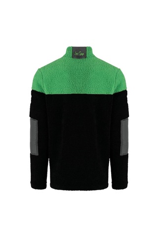 Luo Camp Rüzgar Geçirmez Erkek Peluş Polar 01 - Black/green Çok Renkli