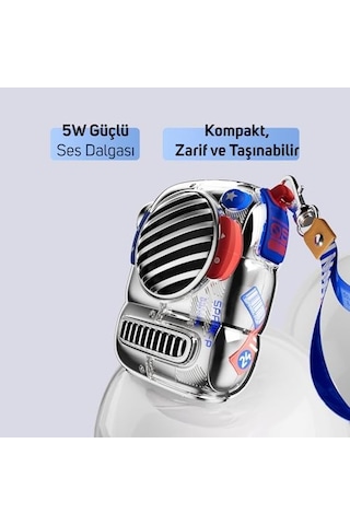 Divoom Spark Pop Bluetooth Hoparlör Mavi