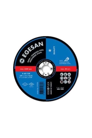 Egesan 180x1.9x22 İnox Kesme Taşı