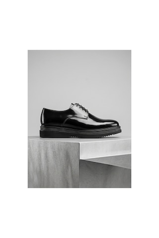 Crc Ayakkabı Büyük Beden Siyah Hakiki Deri Özel Seri Açma Kolay Giyim Günlük Erkek Sneaker Siyahh