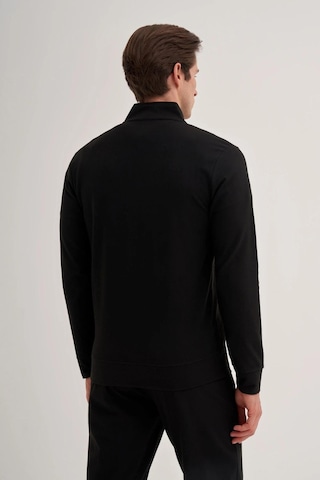 Cazador 5078 Erkek Polar Sweatshirt Hırka Siyah