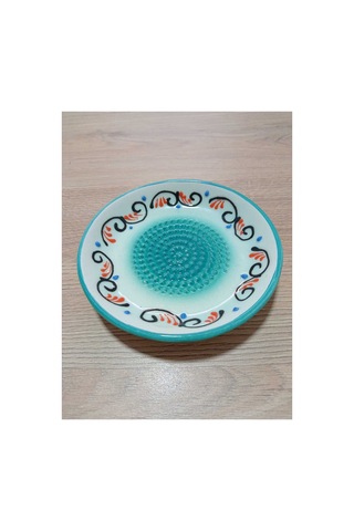 Bsg Design Seramik Sarımsak Ve Zencefil Rende Tabağı 13 Cm - El Yapımı Çini Rende - 945392913 Diğer
