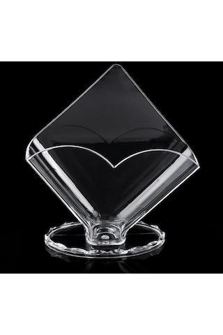 Yaratıcı Akrilik Peçete Organizatör Doku Tutucu Kutusu Zarif Doku Organiz İçin E56c