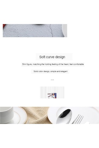 Homyl Paslanmaz Çelik Batı Bıçağı Çatal Paketleme Altın