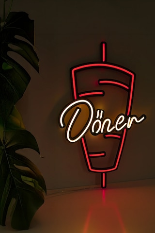 Döner Neon Tabela