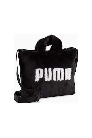 Puma Core Fur Mini Tote Omuz Çantası C-pum090657tb0p01 Siyah