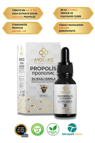 Ayos Life Su Bazlı Propolis Damla 20 ML