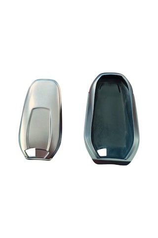 Peugeot 208-308-508-2008-3008-5008 Uyumlu Silikon Oto Anahtar Kumanda Kabı Kılıf Füme