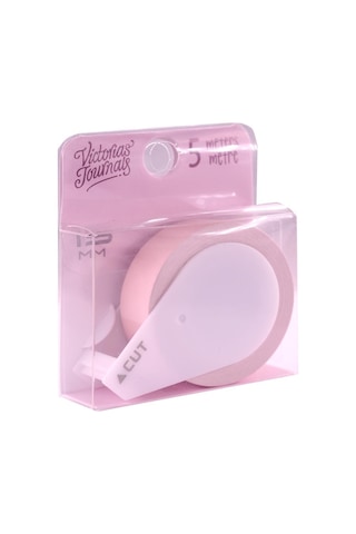Yapışkanlı Kağıt Bant 15mm X 5m Pembe